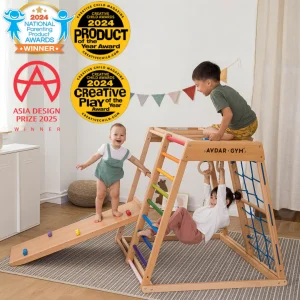 Back to School Sale Just $ 99.00 ：AVDAR GYM Rainbow Climber Set
