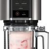 Summer Final Clearance Just $ 99：Ninja CREAMi, Ice Cream Maker, Gelato, Sorbet,Milkshakes, Mix-ins, Smoothie Bowls & More, 7-in-1, Ice Cream Pints, Pint lid, Healthy Ice Cream, Black, NC300UK