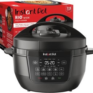 Limited-Time Sale for Summer Surprises $ 99.00?.? ：Instant Pot RIO Wide Base, 7.5 Qt, Large Searing Base, WhisperQuiet Steam Release, 7-in-1 Multi-Cooker, Pressure, Slow, Rice, Steamer, Saut：, Yogurt & Warmer