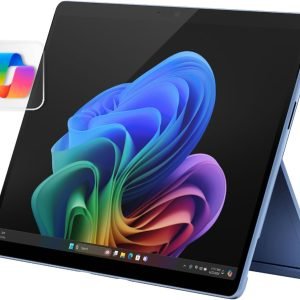 Microsoft Surface Pro 2-in-1 Laptop/Tablet (2024), Windows 11 Copilot+ PC, 13" Touchscreen Display, Snapdragon X Plus (10 Core), 16GB RAM, 512GB Storage, Sapphire