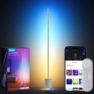 Anniversary Celebration and While Stocks Last! Just $ 99：Govee RGBICWW Floor Lamp Pro, Bluetooth Speaker, White Noise Sound Machine, LED Lamp, 2100 lumens, 16 Million Colours, Music Sync, 81+ Scenes for Bedroom, Living Room