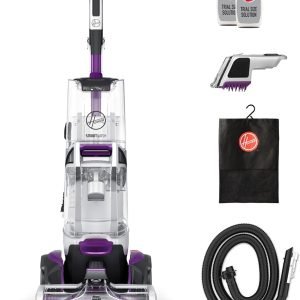 Big Summer Sale Limited Time Offer $ 99：Hoover SmartWash Pet Automatic Carpet Cleaner Machine with Spot Chaser Wand, Deep Cleaning Carpet Shampooer Machine, Pair with a Hoover Cleaner Solution for a Bright, Refreshed Home