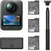 Summer Final Clearance Just $ 99：DJI Osmo 360 Adventure Combo, 360 Camera with 1-Inch 360： Imaging, Extended Battery Life with 3 Batteries, Native 8K 360： Video, 4K/120fps & 170： Boost Video, Action Camera for Sports, Vlog