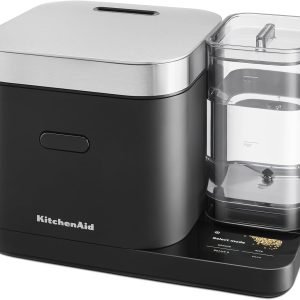 KitchenAid Grain and Rice Cooker 8 Cup with Automatically Sensing Integrated Scale + Water Tank, KGC3155