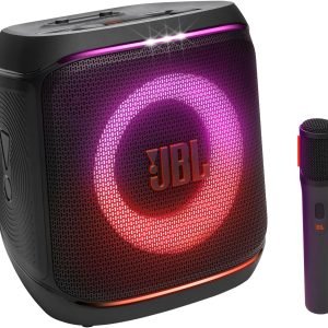 ⚡New Year Special🔥JBL PartyBox Encore 2 Portable Bluetooth Speaker with Wireless 2 Mic and AI Boost, 15H Battery, Dynamic Lights, Auracast, Karaoke & Guitar Input, IPX4 Splashproof