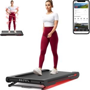 ⚡New Year Special🔥Sperax Walking Vibration Pad with APP,Under Desk Treadmill for Home,4 in 1 Portable Vibration Machine